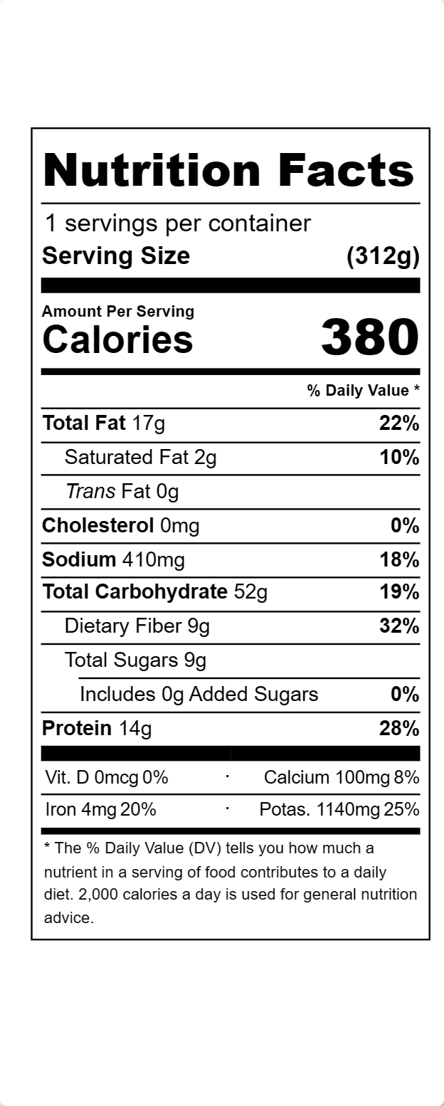 Roasted Tahini Cauliflower w/ Zaatar Quinoa
