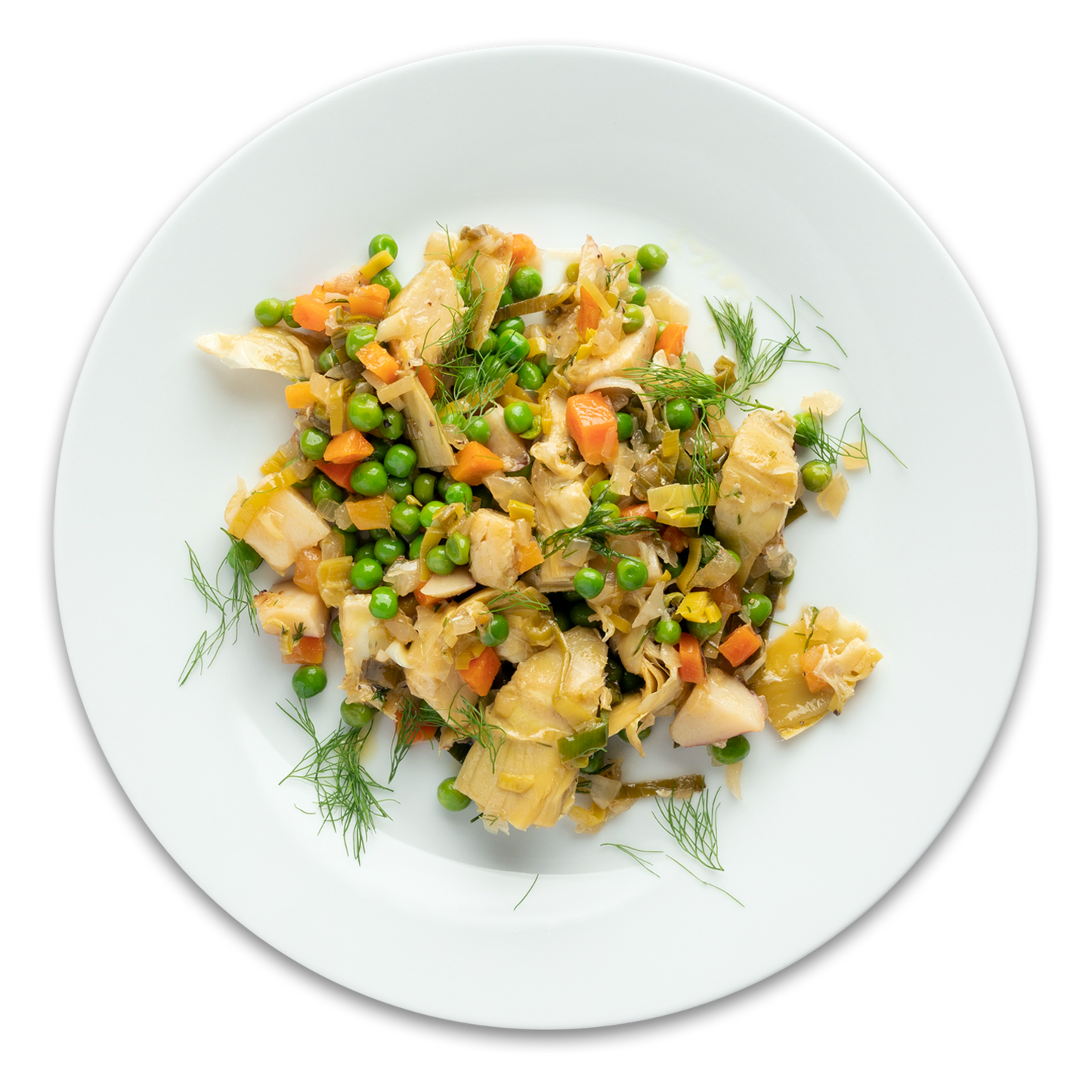 Ikarian Stew w/ Carrots, Artichokes & Leeks