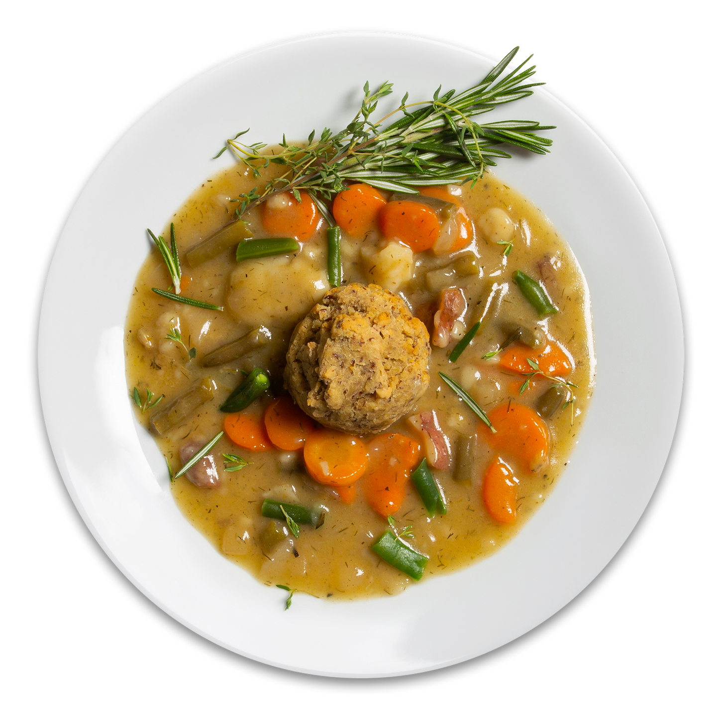 Vegetable Stew & Dumplings