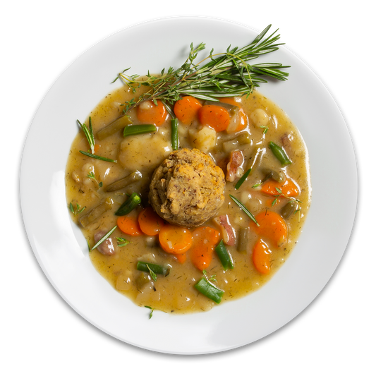 Vegetable Stew & Dumplings