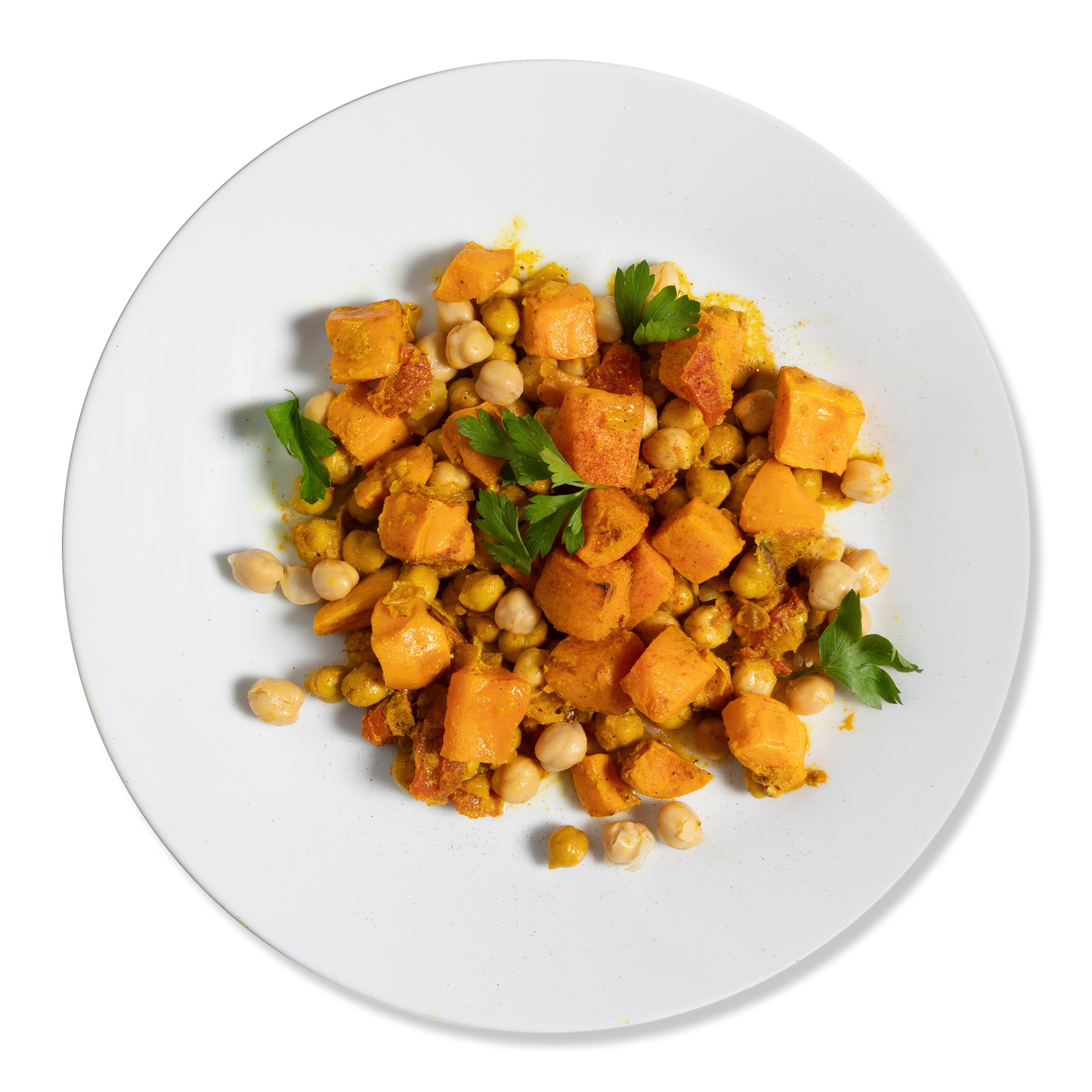 Moroccan Sweet Potato & Chickpea Stew