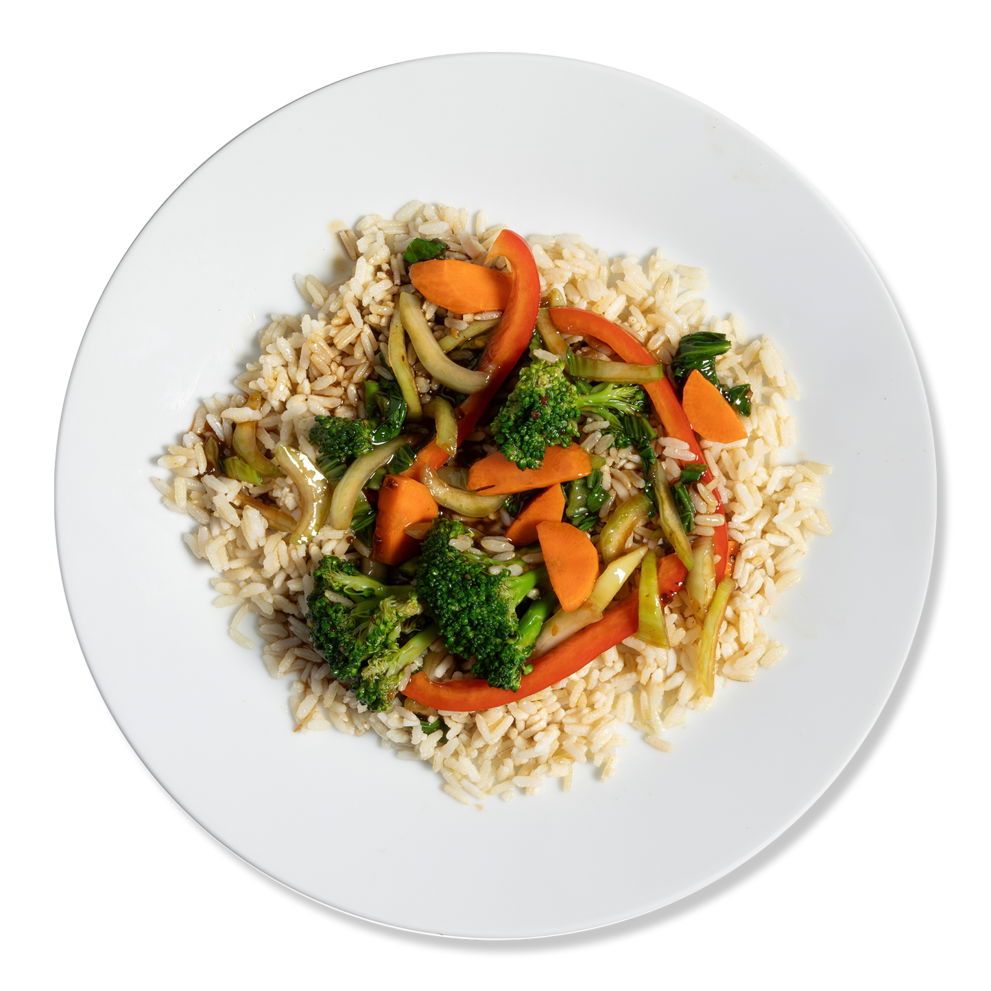 Vegetable Stir Fry w/ Rice