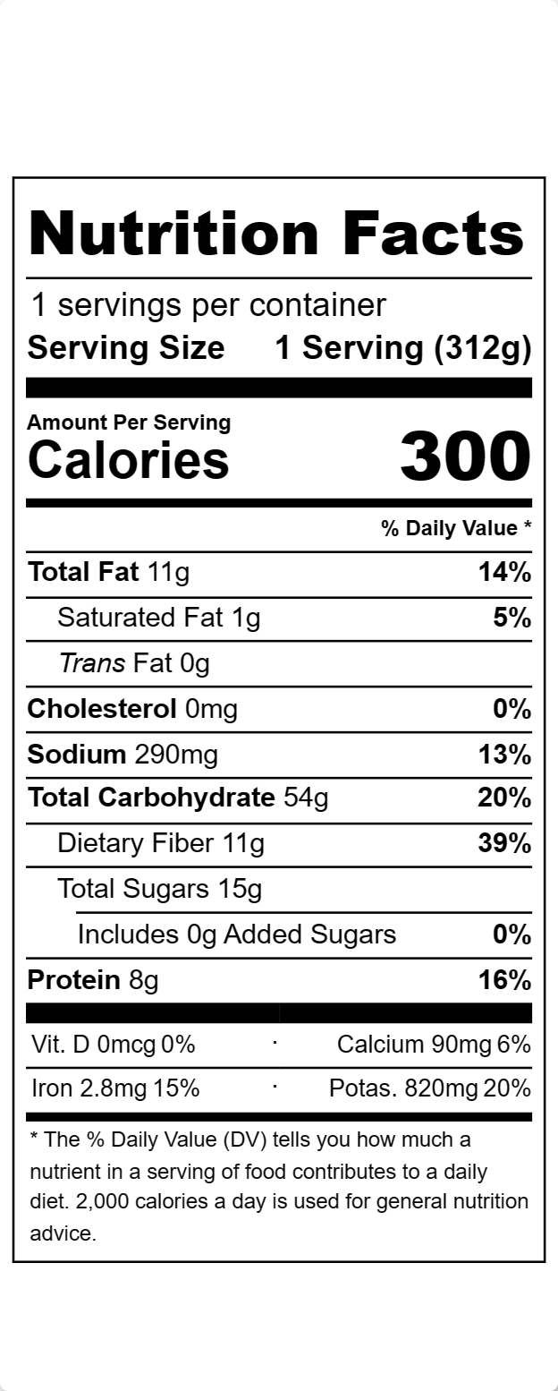 Moroccan Sweet Potato & Chickpea Stew
