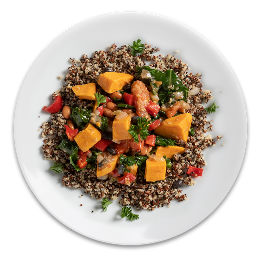 Gluten Free Kale & Quinoa Stew on plate - Sedona